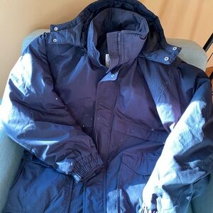 Men's Black Performance Puffer Jacket